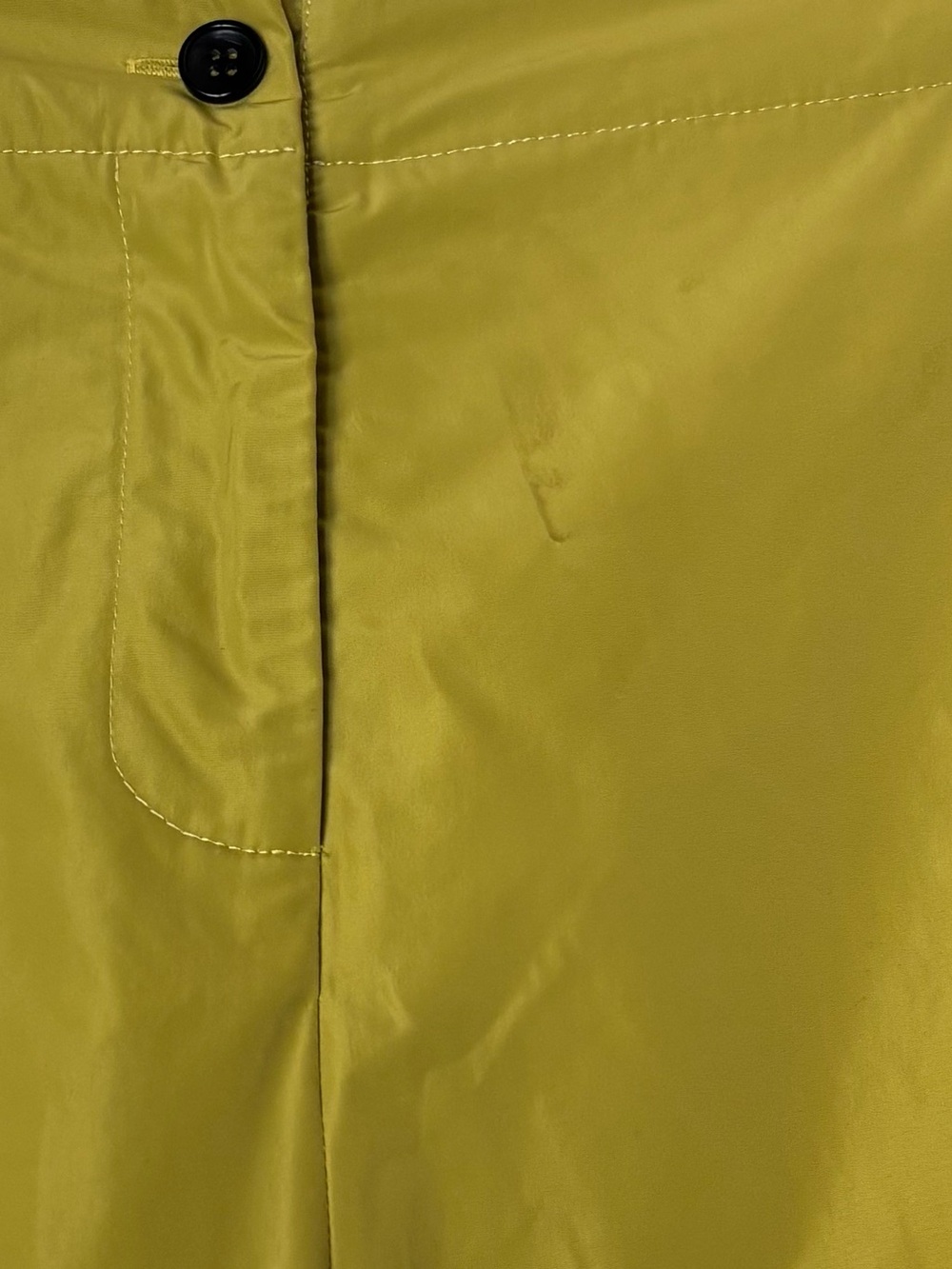 Sun Kim Parachute Pants Size Large Chartreuse Artsy Lagenlook Travel Packable - Picture 10 of 10